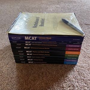 ‼️KAPLAN MCAT Fourth Edition Books‼️